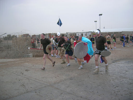 Gladiators near finish